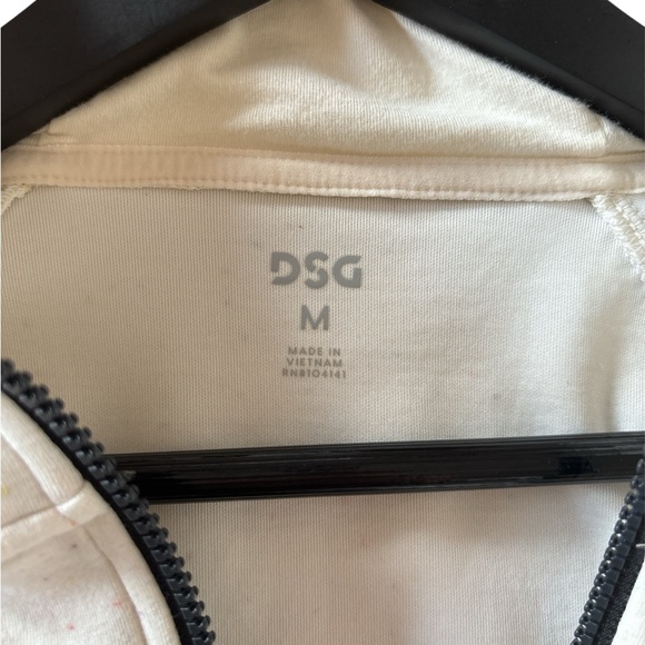 DSG Cream Hoodie with Confetti spots - Picture 4 of 4